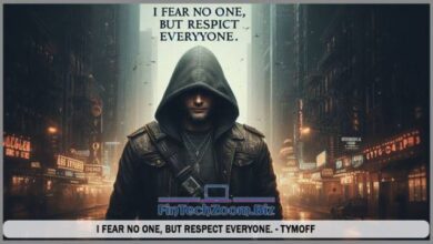 I Fear No One, But Respect Everyone. - Tymoff